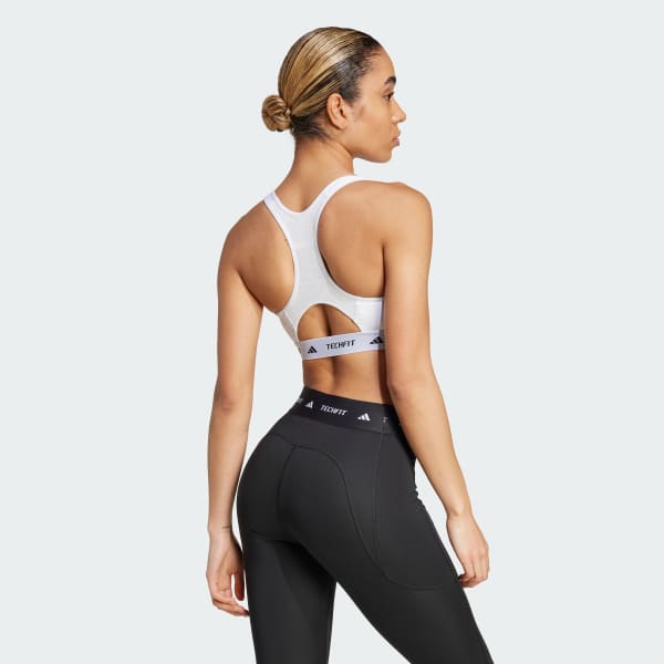 White TECHFIT Bra
