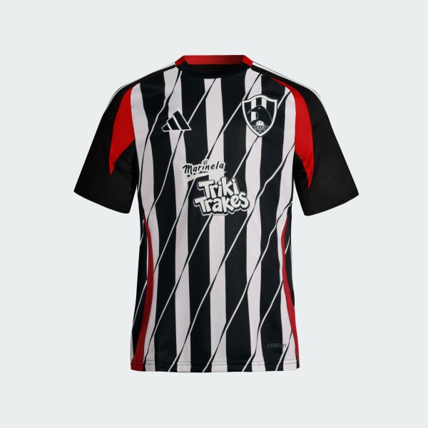 Negro Jersey oficial Club de Cuervos Kings League 2025 Niños