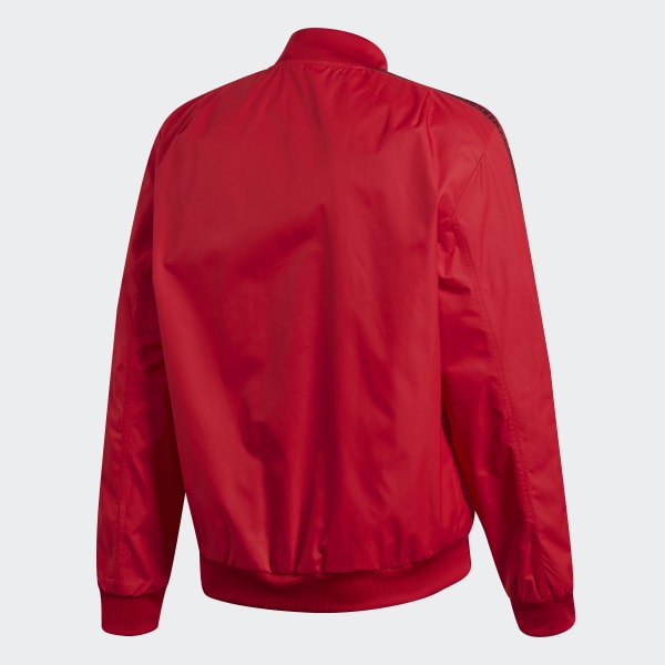 adidas Manchester United Anthem Jacket Red adidas Thailand