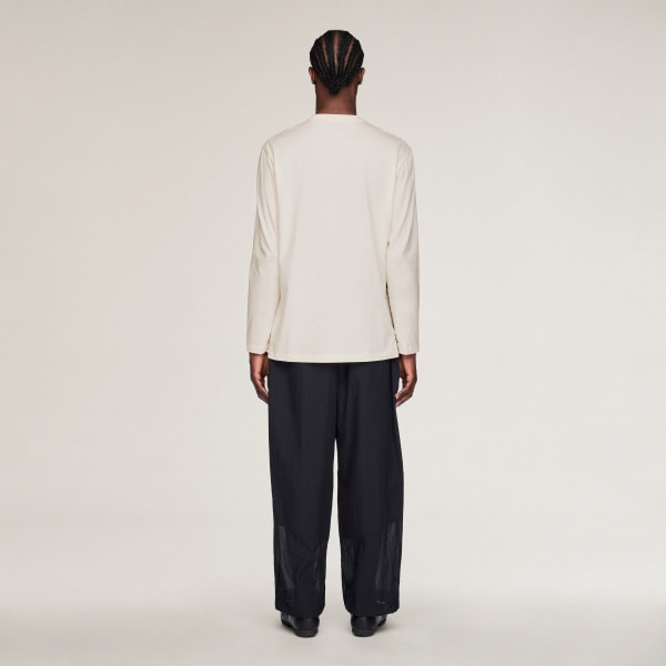 blanc T-SHIRT MANCHES LONGUES GRAPHIQUE Y-3