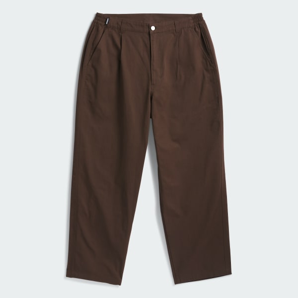 Brown Shmoofoil Track Slacks (Gender Neutral)