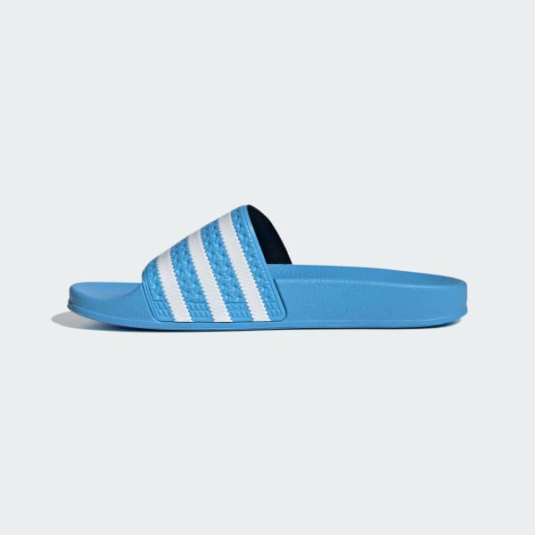 Adidas slippers dames blauw clearance