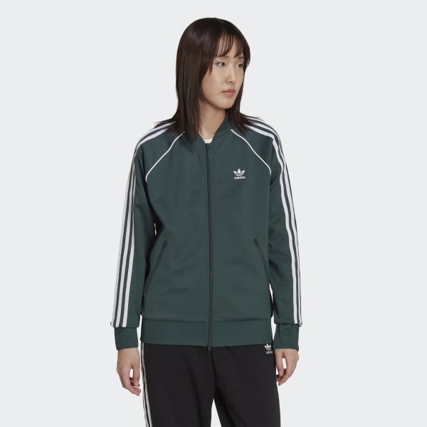 SST Track Jacket - Green | Women's Lifestyle adidas US