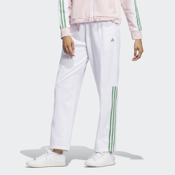 adidas - 【新品未使用】アディダスゴルフ／ツイストニットテーパードパンツ　ホワイト アディダス 【ゴルフ】ダンボールニット UVケア付き ジョガー
