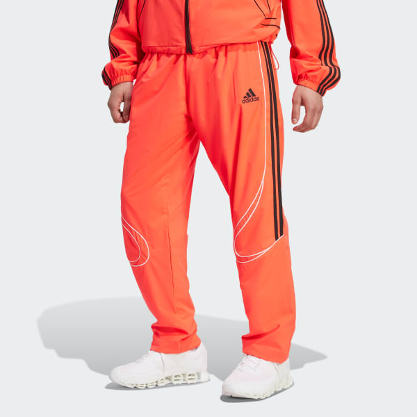 Red Teamgeist Adicolor Track Tracksuit Bottoms