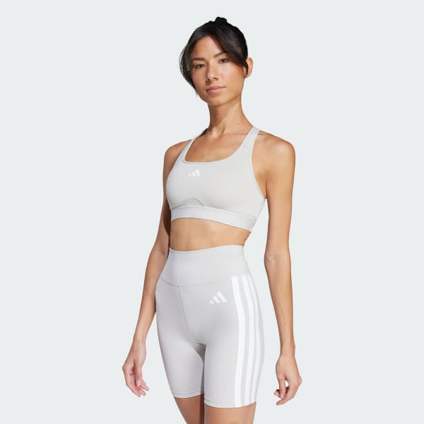 Beige Top Deportivo Powerreact para Training