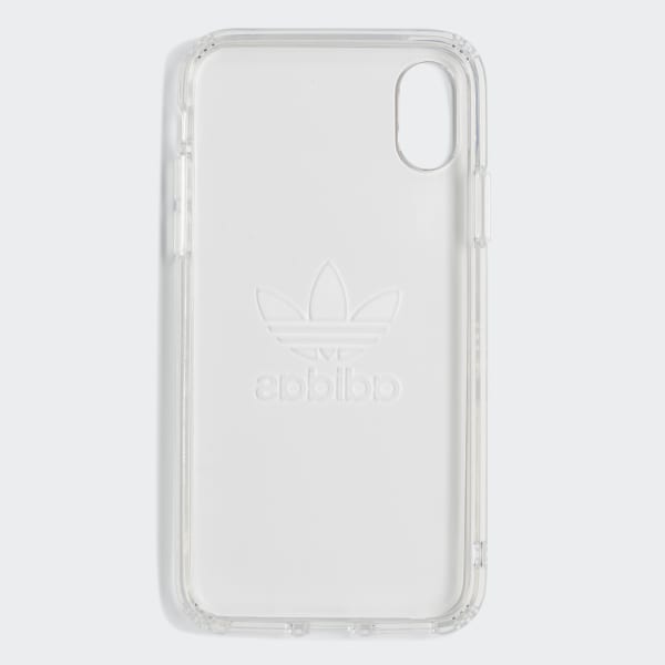 adidas Clear Case iPhone X - White 