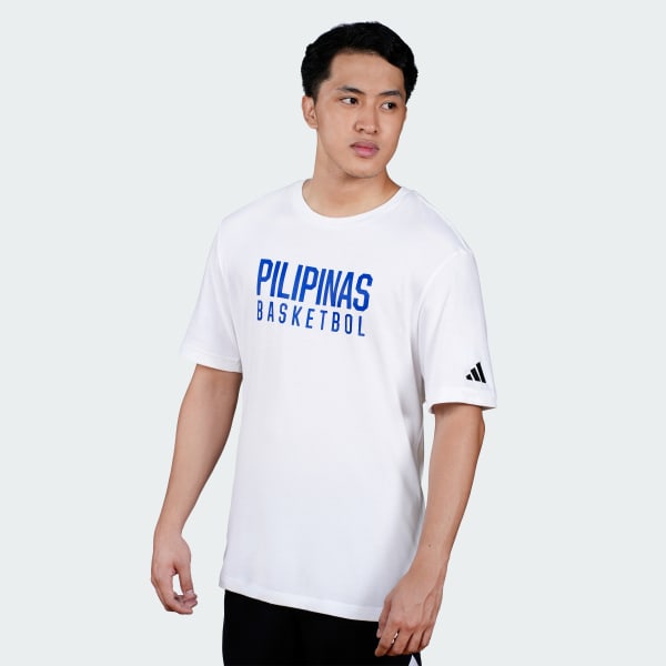 White Men's Pilipinas Basketbol Tee