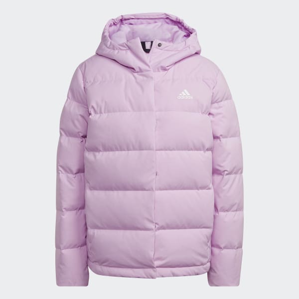 Purple Helionic Hooded Down Jacket CS785