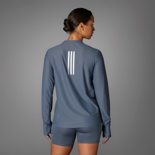 ボストンマラソン2025 長袖Tシャツ adidas Boston Marathon® 2025 Own the Run Long Sleeve Tee