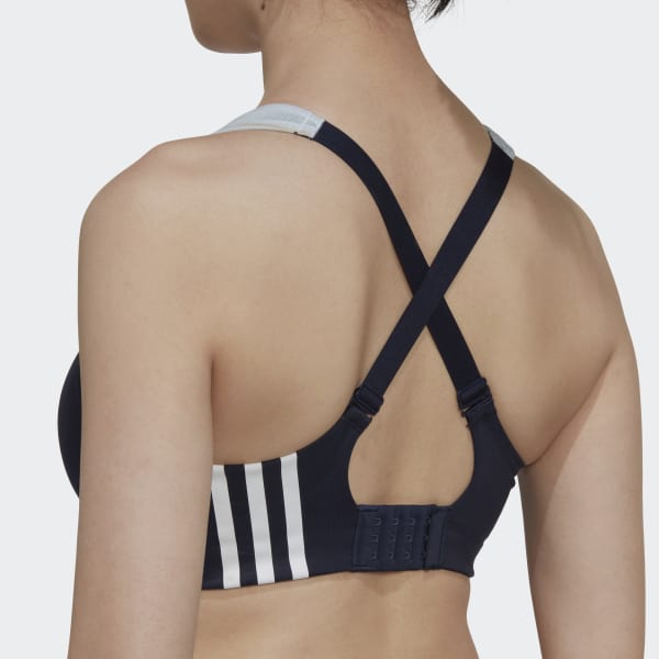 blauw adidas TLRD Impact Training High-Support Beha NQ206