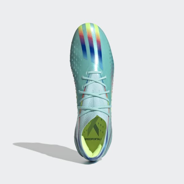 Azul Calzado de Fútbol X Speedportal.1 Terreno Firme