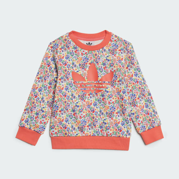 Weiss adidas Originals x Liberty London Kids Set