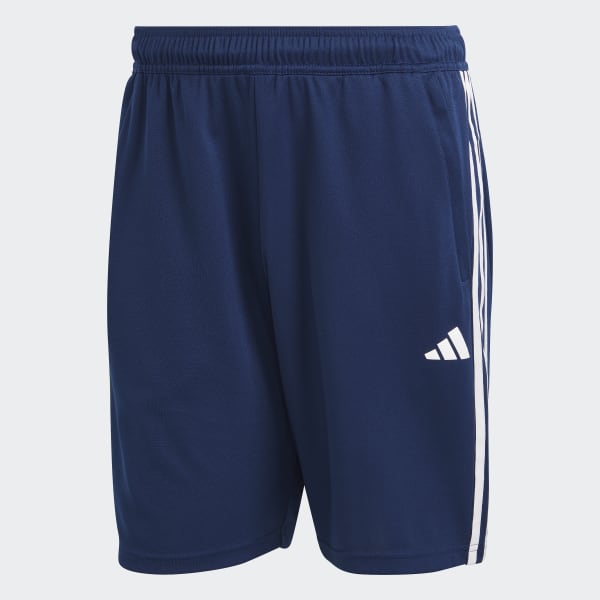 Azul Shorts de Entrenamiento Train Essentials Piqué 3 Tiras