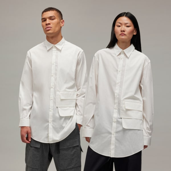 White Y-3 셔츠