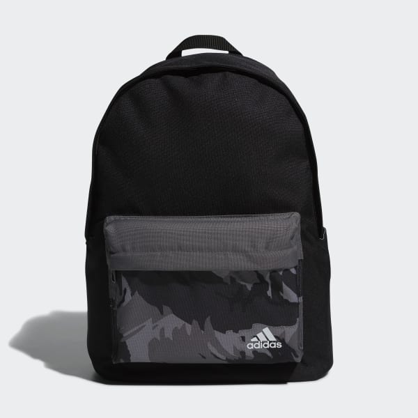 Black Classic Camo Backpack KOG35