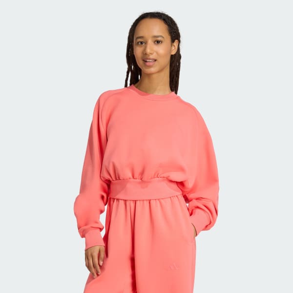 Rozowy Bluza Soft Lux Loose
