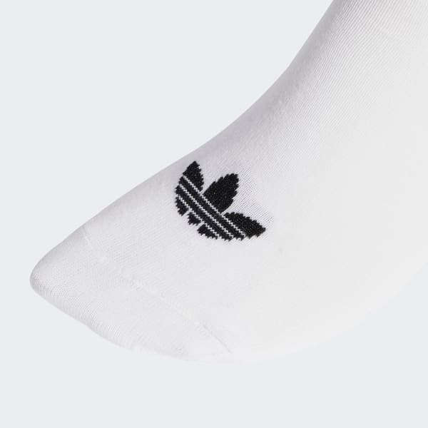 Blanc Socquettes invisibles (3 paires)
