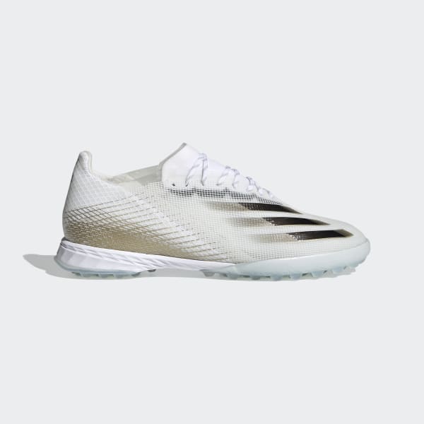 adidas X Ghosted.1 Turf Boots - White 