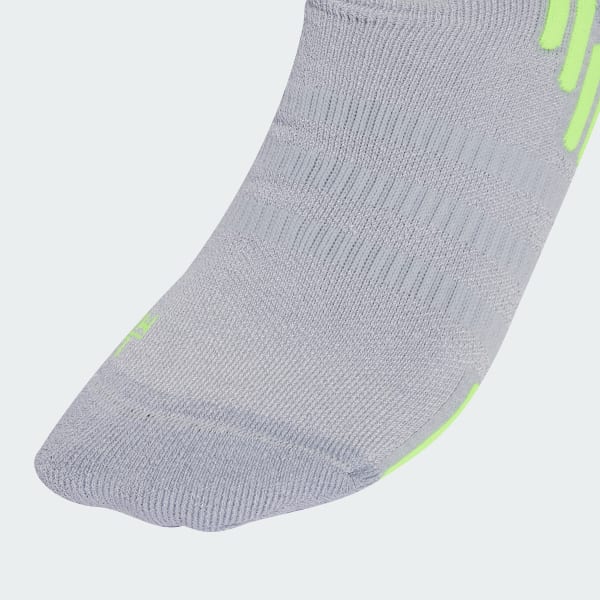 Grey Performance Training Quarter Socks