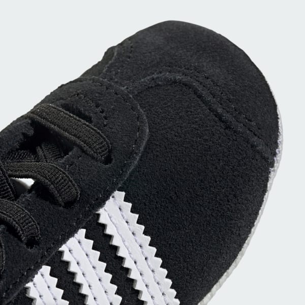 Adidas crib shoes black discount