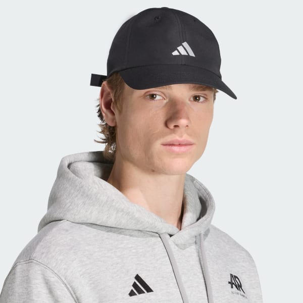 Czerń Running Essentials AEROREADY Six-Panel Baseball Cap