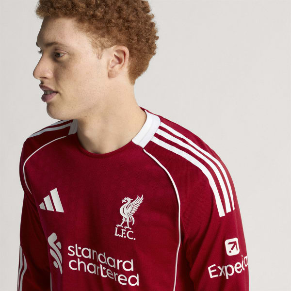 アディダスリバプールホームシャツLサイズ adidas リバプール 25/26 ユニフォーム ホーム 長袖 レプリカ