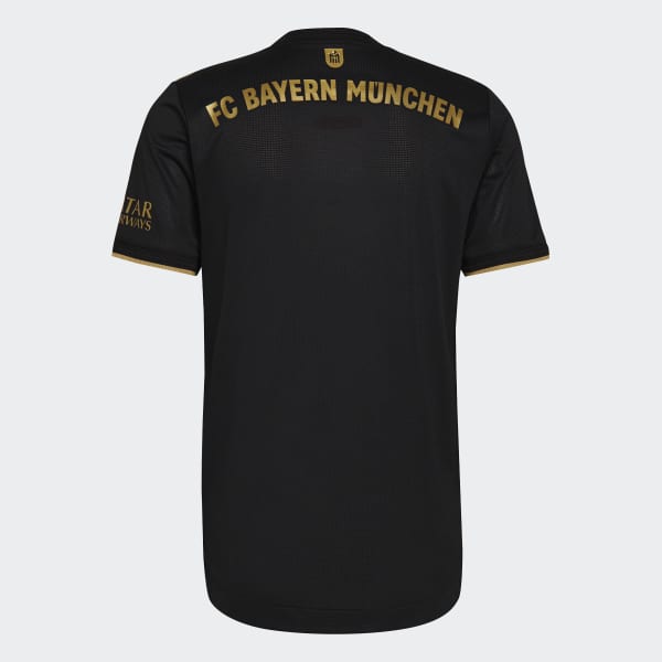 Zwart FC Bayern München 21/22 Authentiek Uitshirt 22055