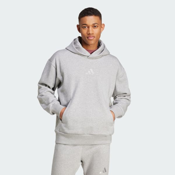 adidas ALL SZN Fleece Hoodie Grey Free Shipping with adiClub adidas US
