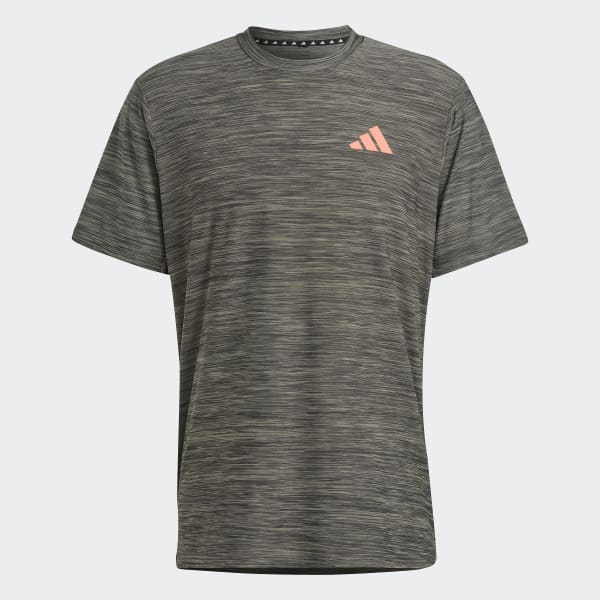 Green Train Essentials Seasonal Stretch Training Tee