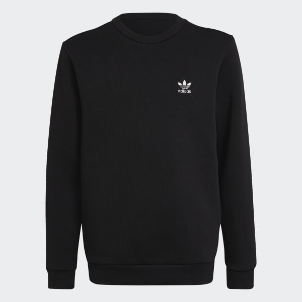 Svart Adicolor Crew Sweatshirt