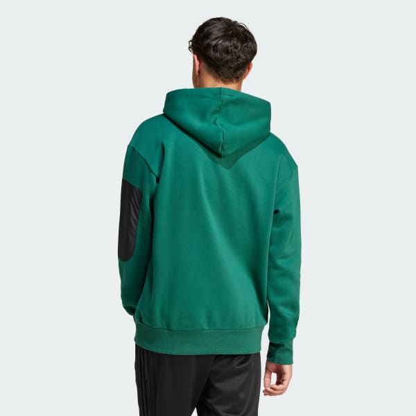 adidas City Escape Fleece Hoodie Green adidas UK
