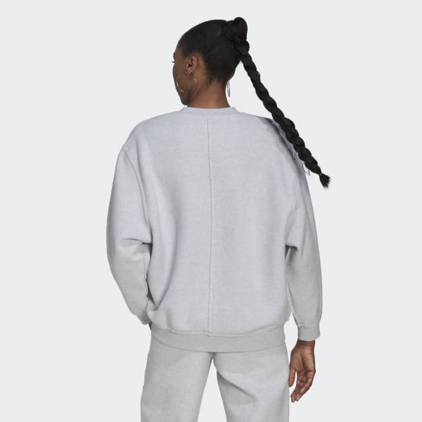 Szary Cozy Loungewear Sweater QB513