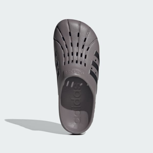 Grey Adilette Clogs