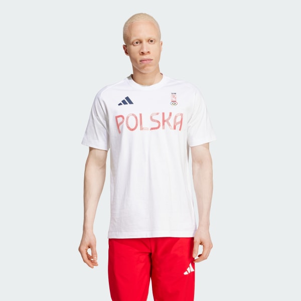 White Poland adidas Z.N.E. T-Shirt