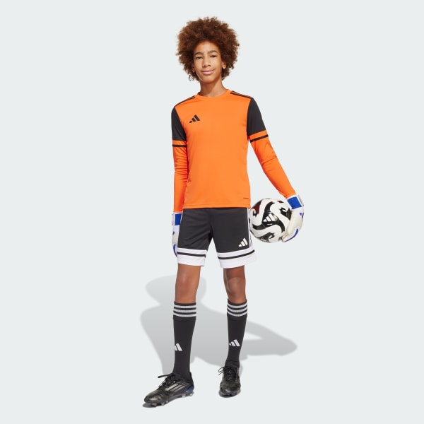 oranzová Dres Squadra 25 Goalkeeper Long Sleeve Kids