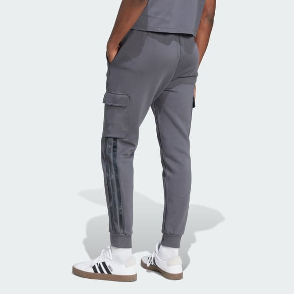 Grey AOP Colourblock Pant
