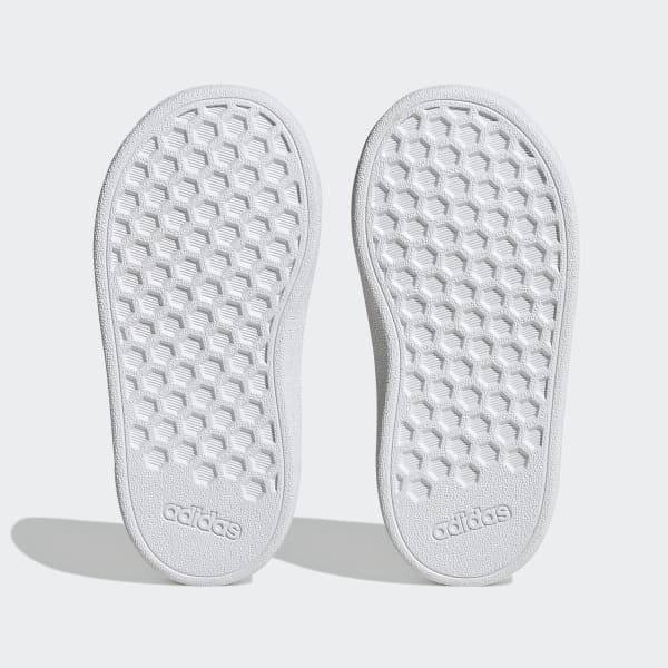 Λευκό Grand Court Lifestyle Hook and Loop Shoes