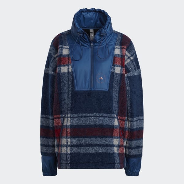 Blue adidas by Stella McCartney Fleece Jacquard Winter Jacket