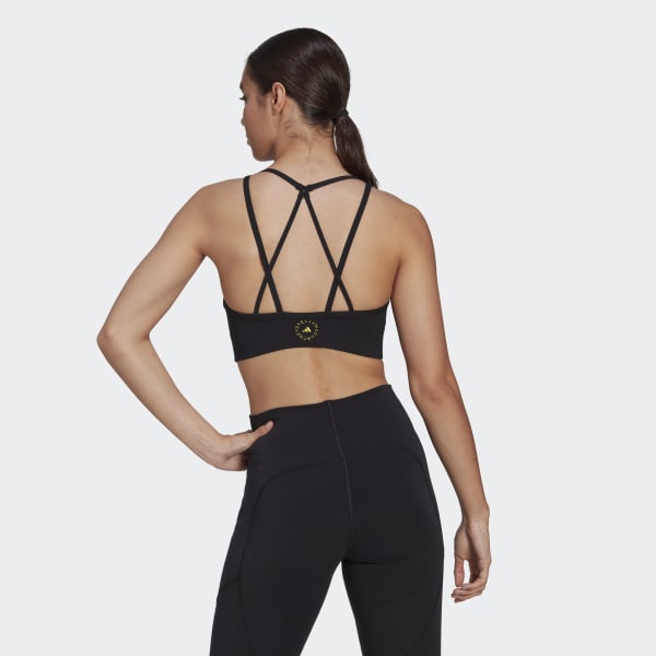 Schwarz adidas by Stella McCartney TrueStrength Medium-Support Sport-BH CT507