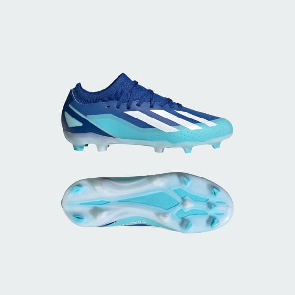 adidas X Crazylight.3 Football boots Firm Ground Kids Blue adidas India