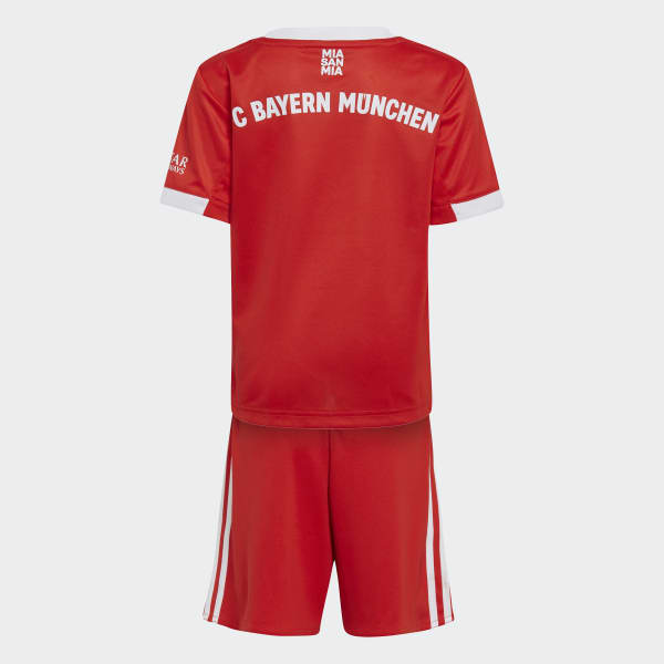 Red FC Bayern 22/23 Home Mini Kit