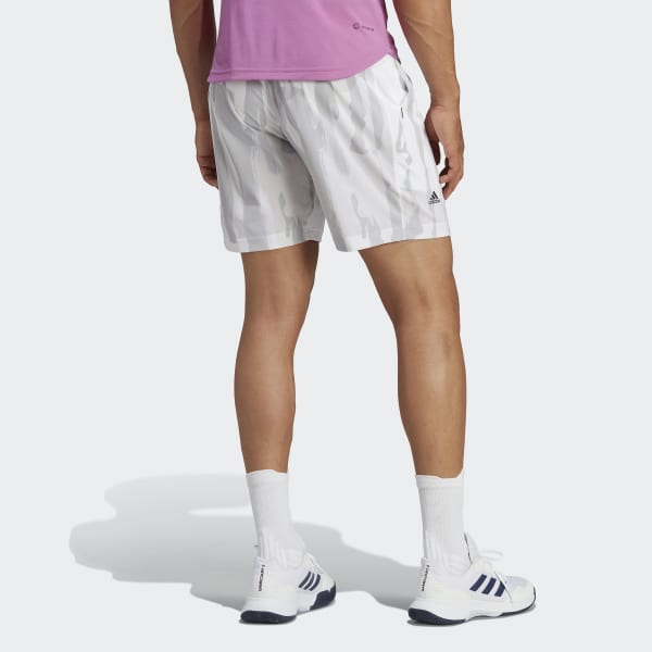 adidas Tennis New York Graphic Shorts - White | Men's Tennis | adidas US