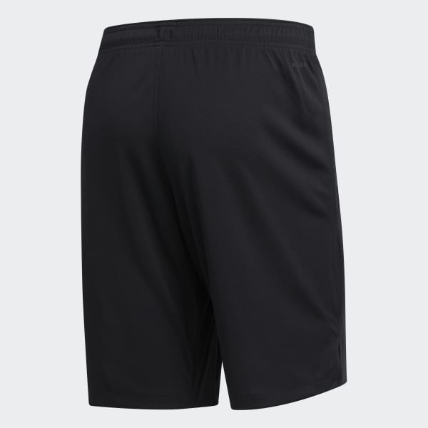 Negro Shorts All Set 9 pulgadas - Pretina Media