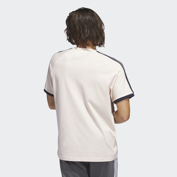 Rosa SST 3-Streifen T-Shirt