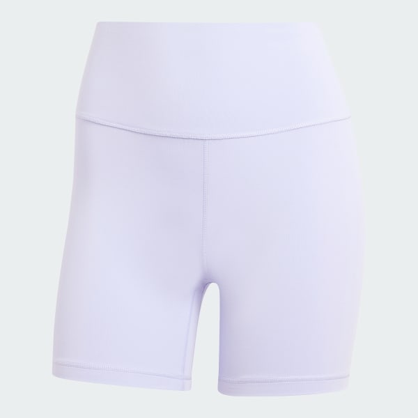 สีม่วง กางเกงรัดรูปขาสั้น 5 นิ้ว All Me