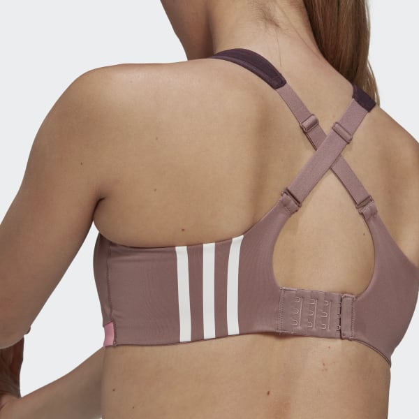 Lila adidas TLRD Impact Training High-Support Sport-BH NQ206