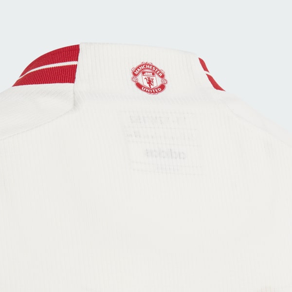 สีขาว เสื้อฟุตบอลชุดที่สาม Manchester United 23/24 สำหรับเด็ก