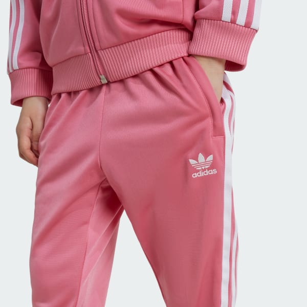 adidas Adicolor SST Track Suit Kids - Pink | Free Shipping