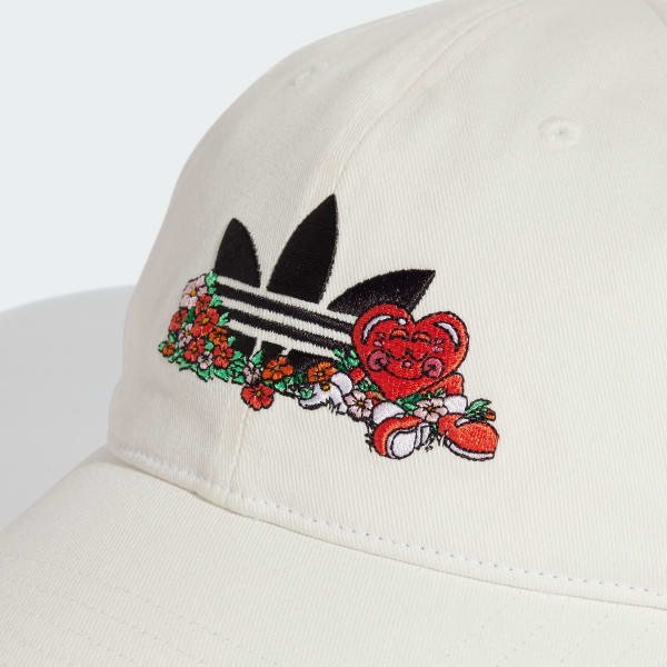 White adidas Originals Dad Cap